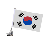 South Korea Flag Suction Cup Pole