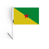 Drapeau adhésif de la Guyane