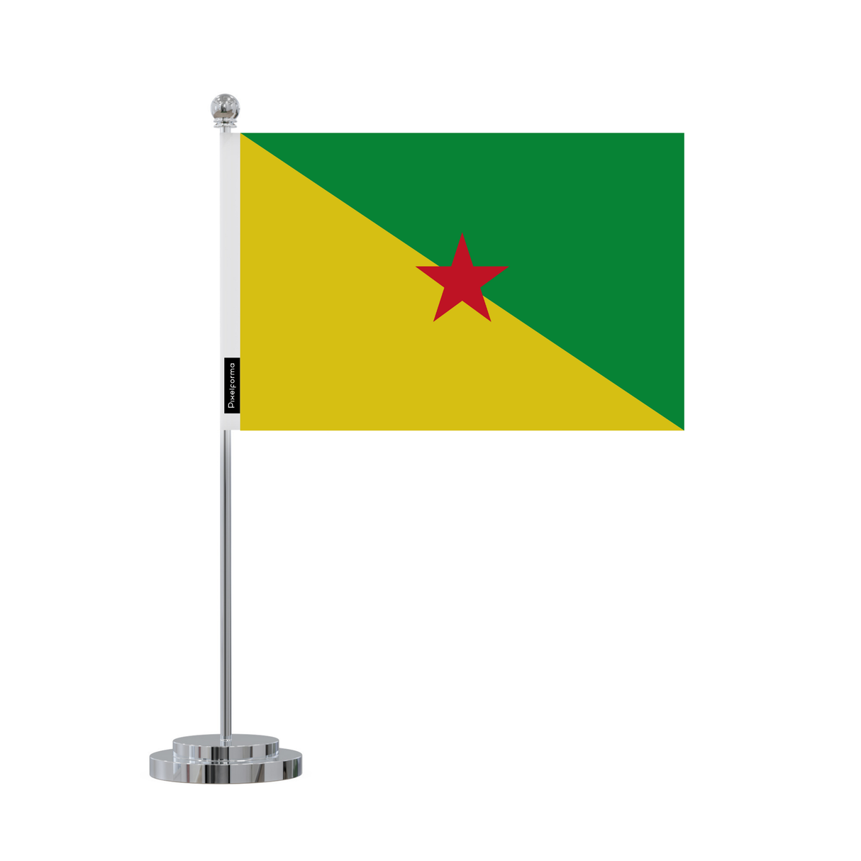 Drapeau bureau Guyane en Polyester