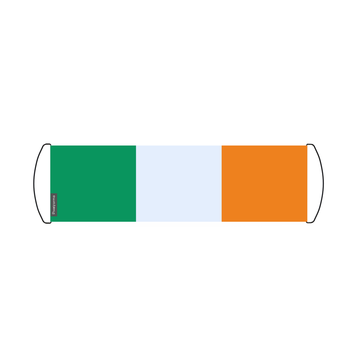 Scrolling Banner Flag of Ireland 