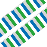 Guirlande Drapeau Sierra Leone en Polyester