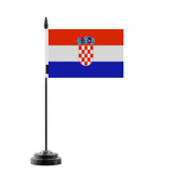 Bandera de mesa de Croacia 