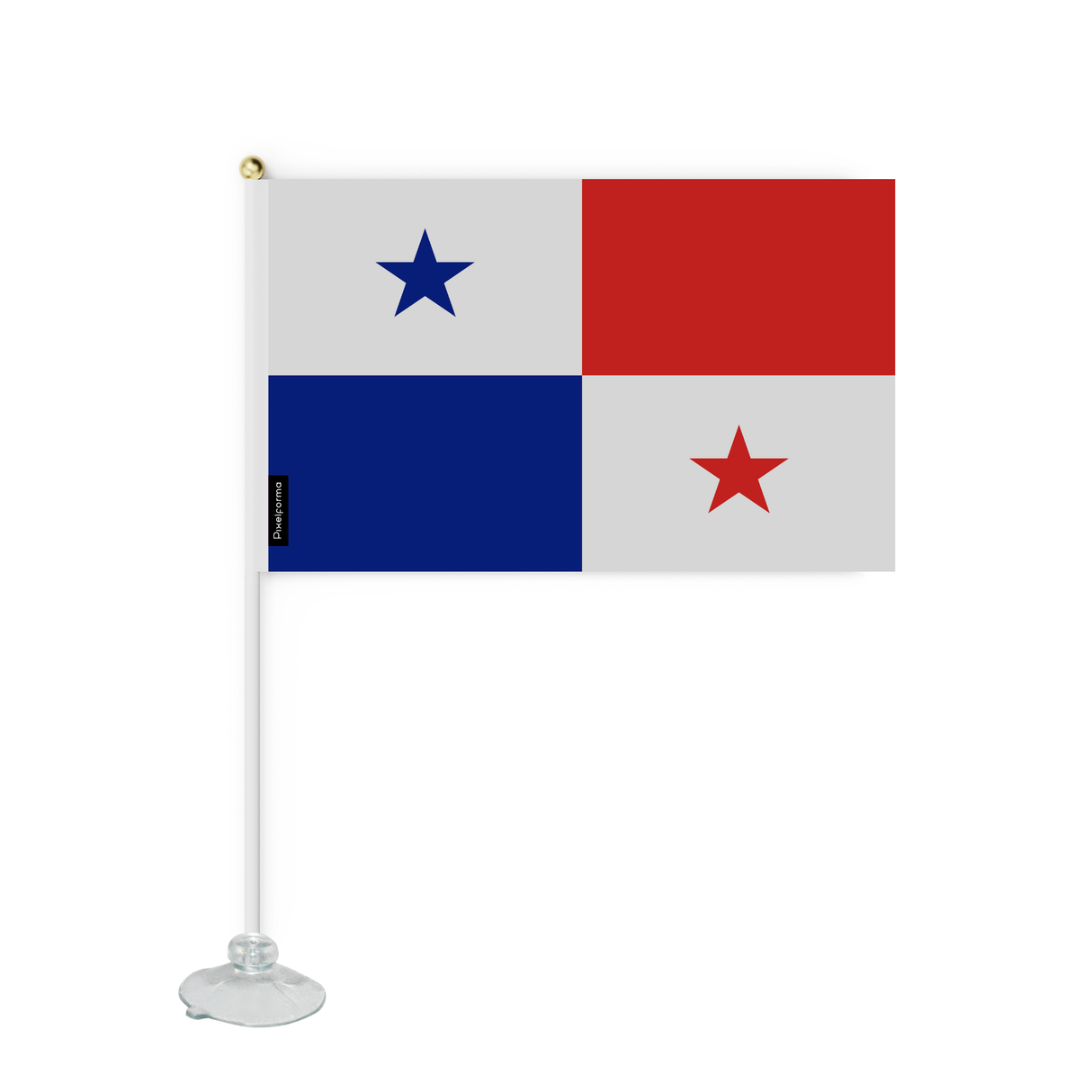 Mini flag suction cup Flag of Panama