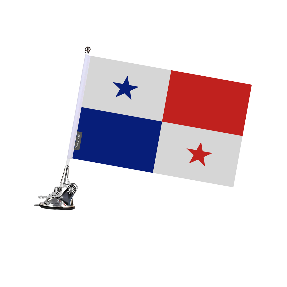 Panama Flag Suction Cup Pole