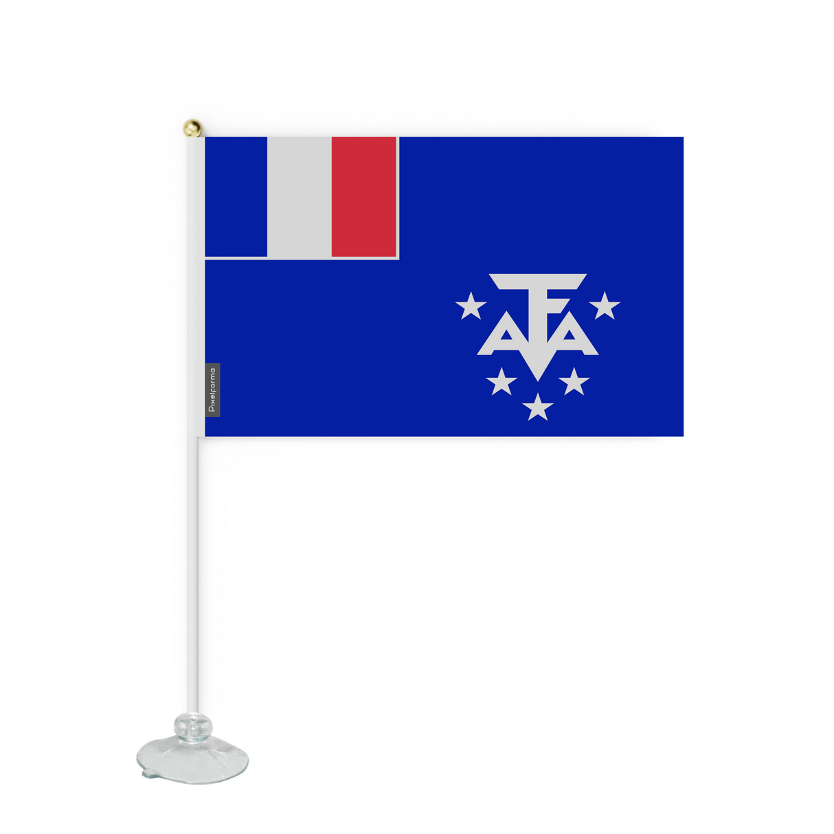 Mini drapeau ventouse Drapeau de l'Antarctique