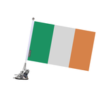 Ireland Flag Suction Cup Pole