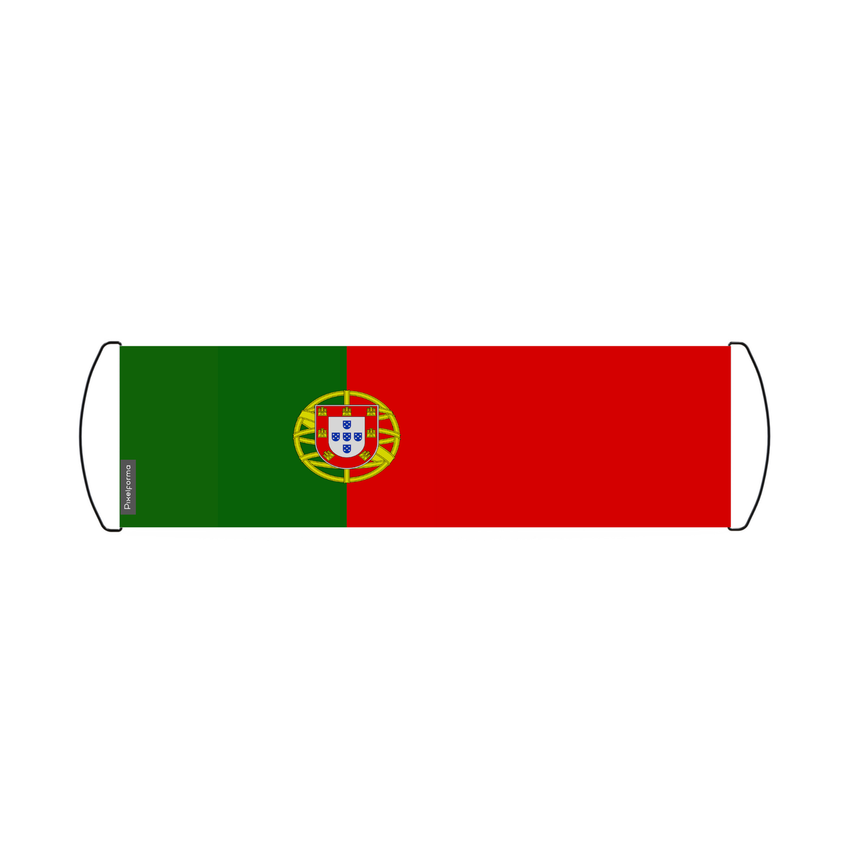 Scrolling Banner Flag of Portugal 