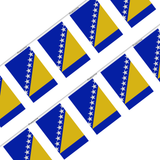 Bosnia and Herzegovina Flag Garland in several sizes