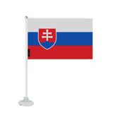 Mini flag suction cup Flag of Slovakia