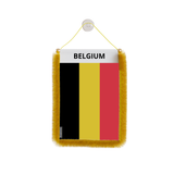 Fanion Voiture Drapeau Belgique