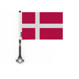 Drapeau de vélo du Danemark en polyester