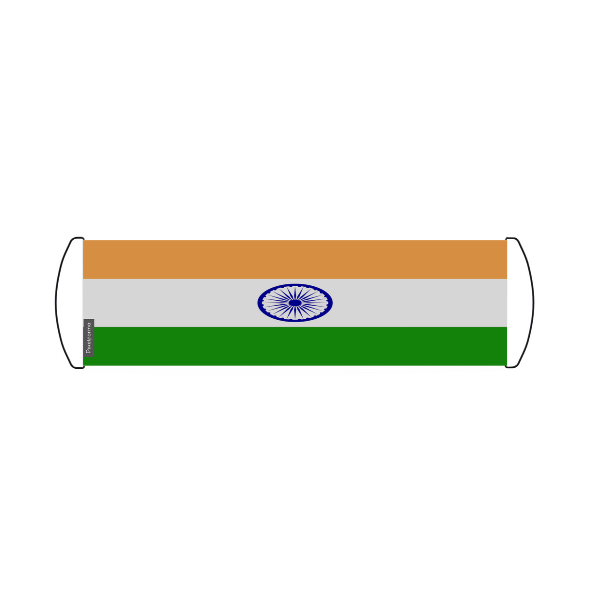 Banner de desplazamiento de bandera de India 