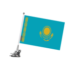 Kazakhstan Flag Suction Cup Pole