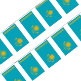 Kazakhstan Flag Garland in several sizes