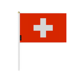 Mini Flag of Switzerland Lots in Various Sizes