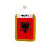 Fanion Voiture Drapeau Albanie