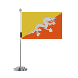 Bhutan desk flag 