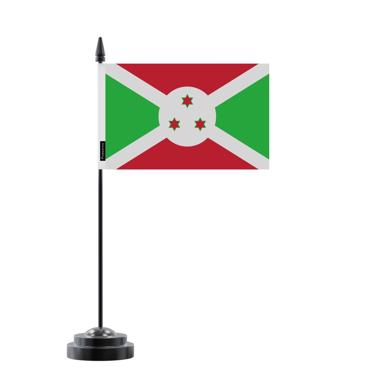 Bandera de mesa de Burundi 