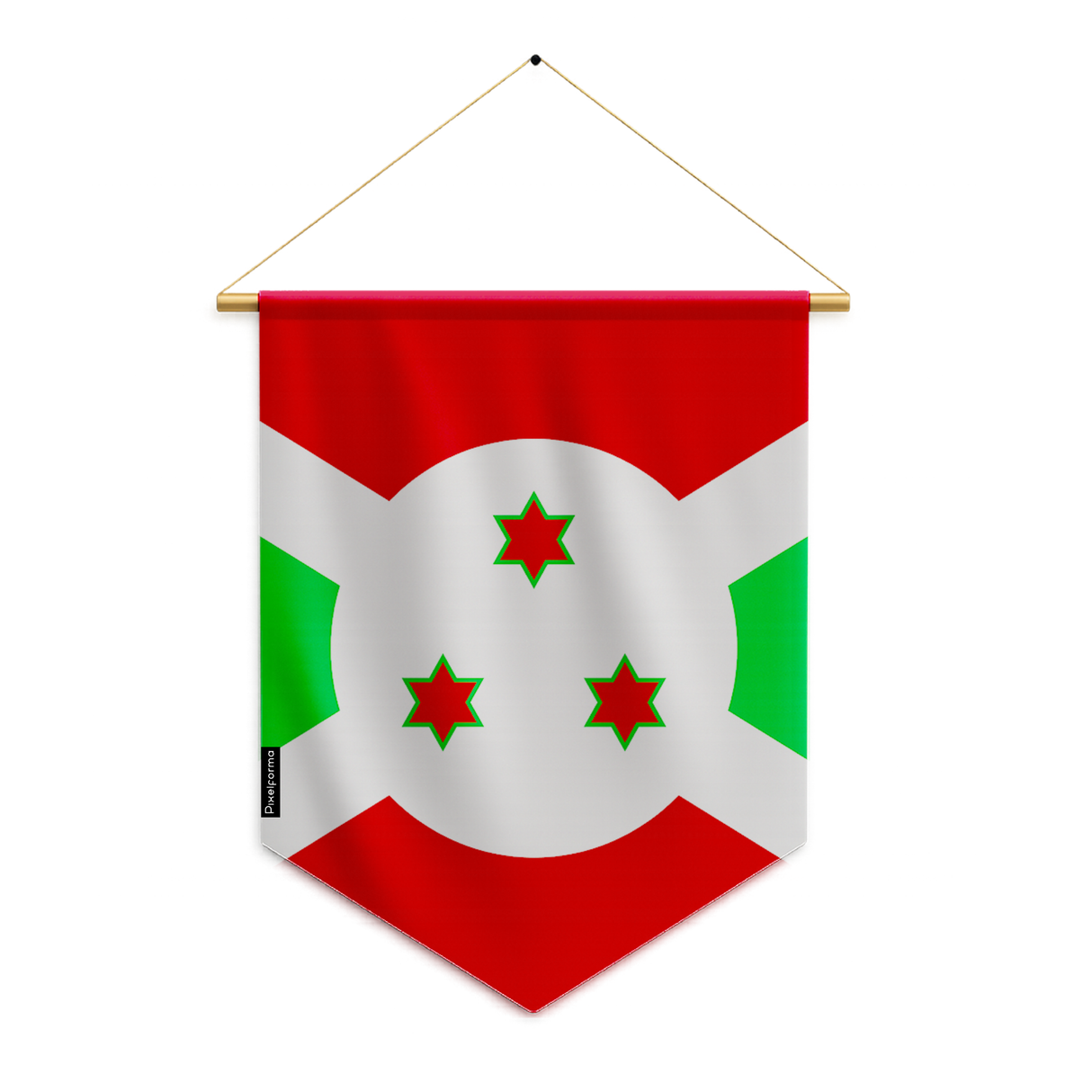 Fanion Drapeau Burundi en Polyester