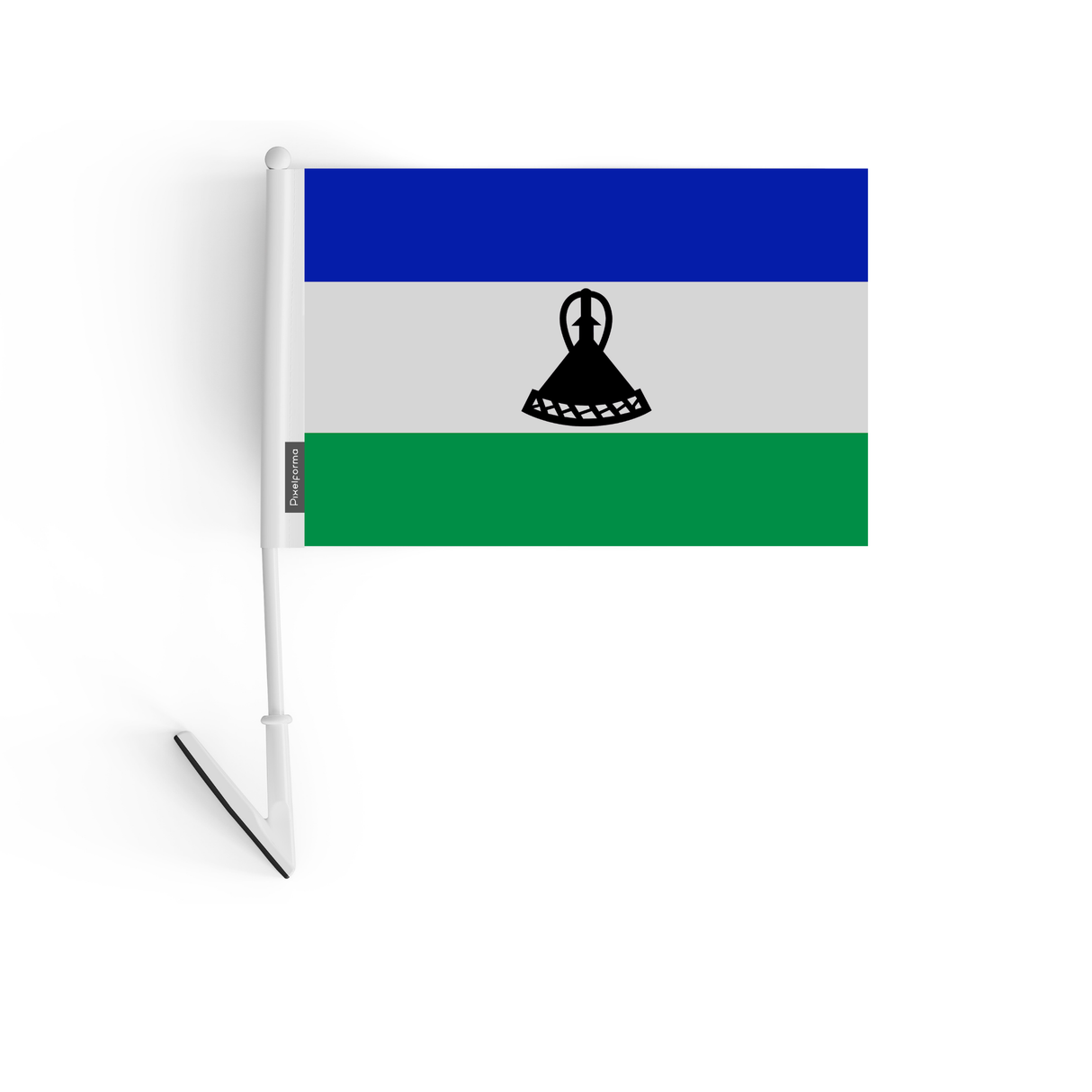 Drapeau adhésif du Lesotho