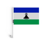 Drapeau voiture du Lesotho en polyester