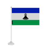 Mini flag suction cup Flag of Lesotho