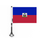 Drapeau de vélo d'Haïti en polyester