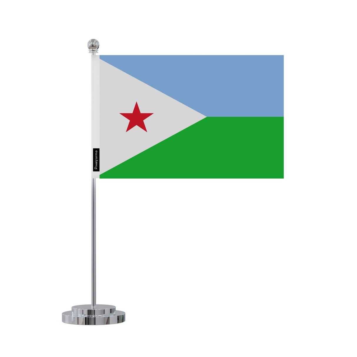 Drapeau bureau de Djibouti