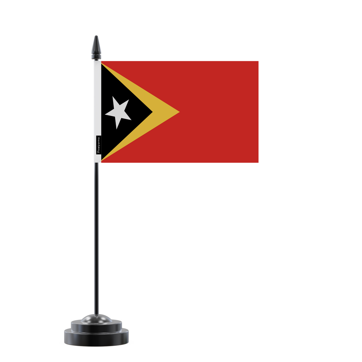 East Timor Table Flag 