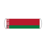 Belarus Flag Scroll Banner