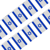 Guirlande Drapeau Israël en Polyester