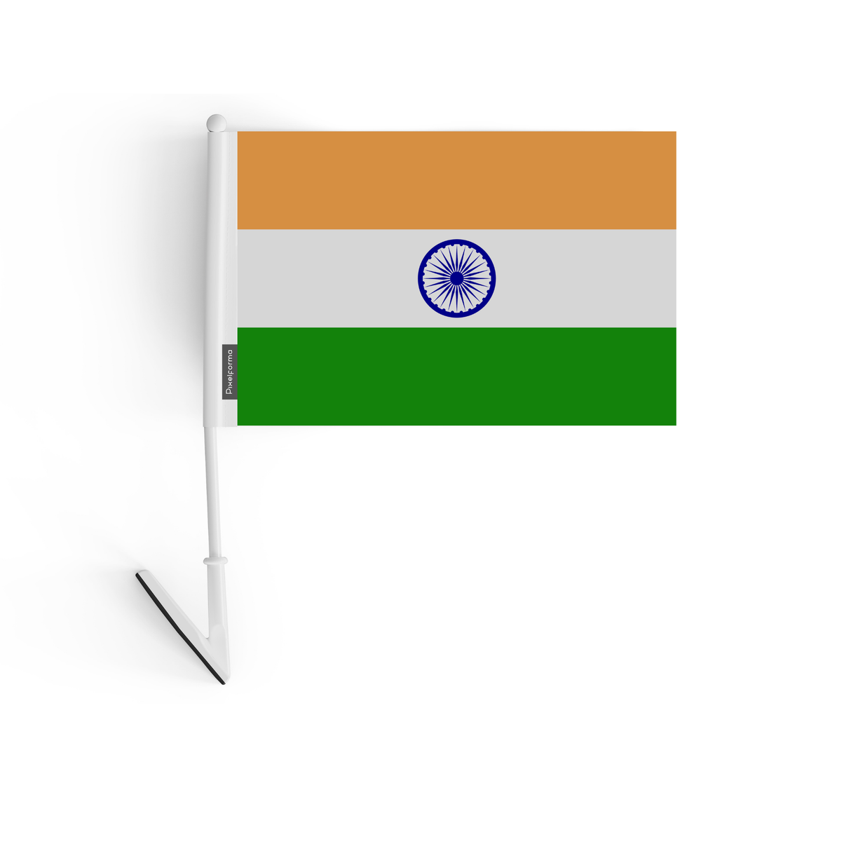 Drapeau adhésif de l'Inde