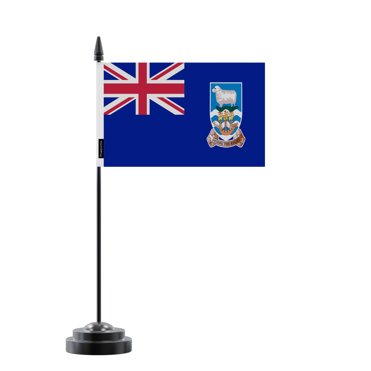 Falkland Islands Table Flag 