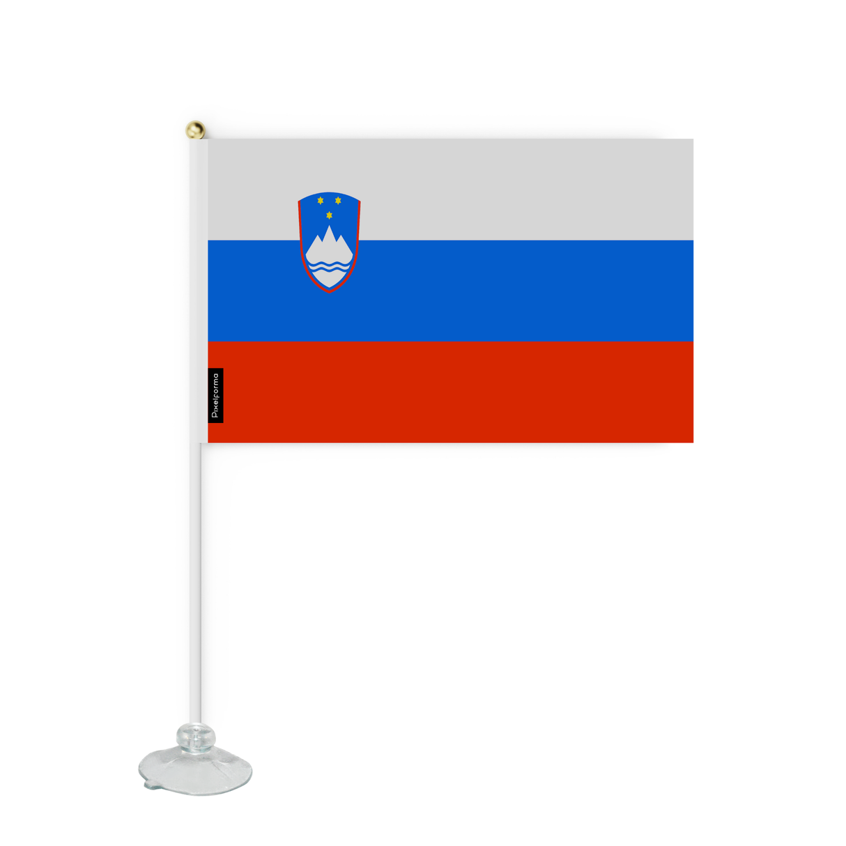 Mini flag suction cup Flag of Slovenia