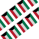 Kuwait Flag Garland in several sizes