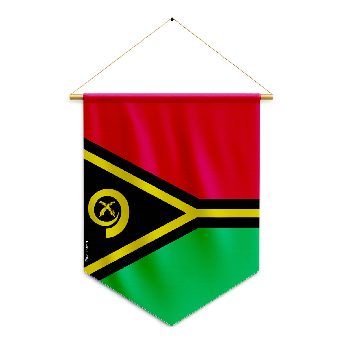 Fanion Drapeau Vanuatu en Polyester