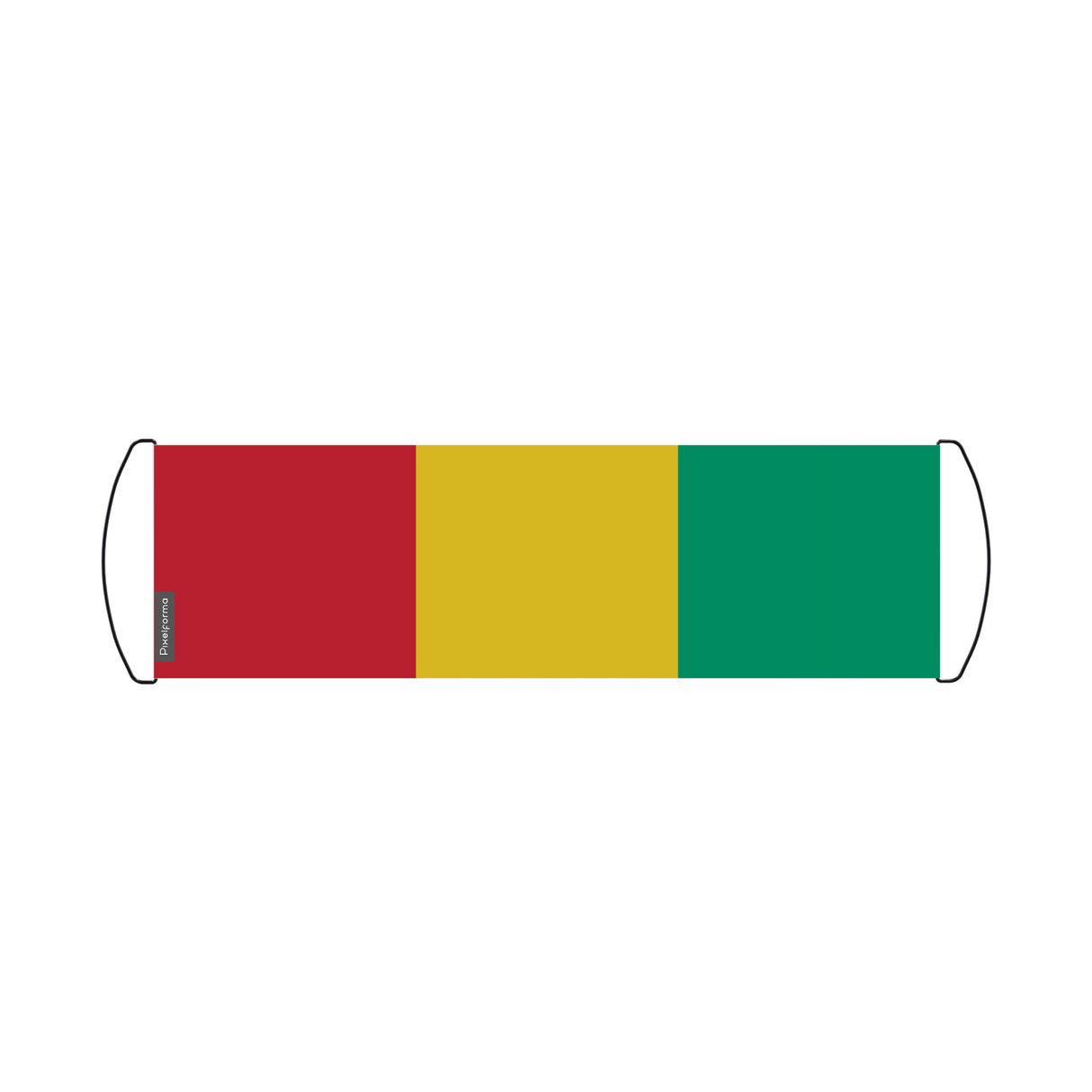 Guinea Flag Scroll Banner 