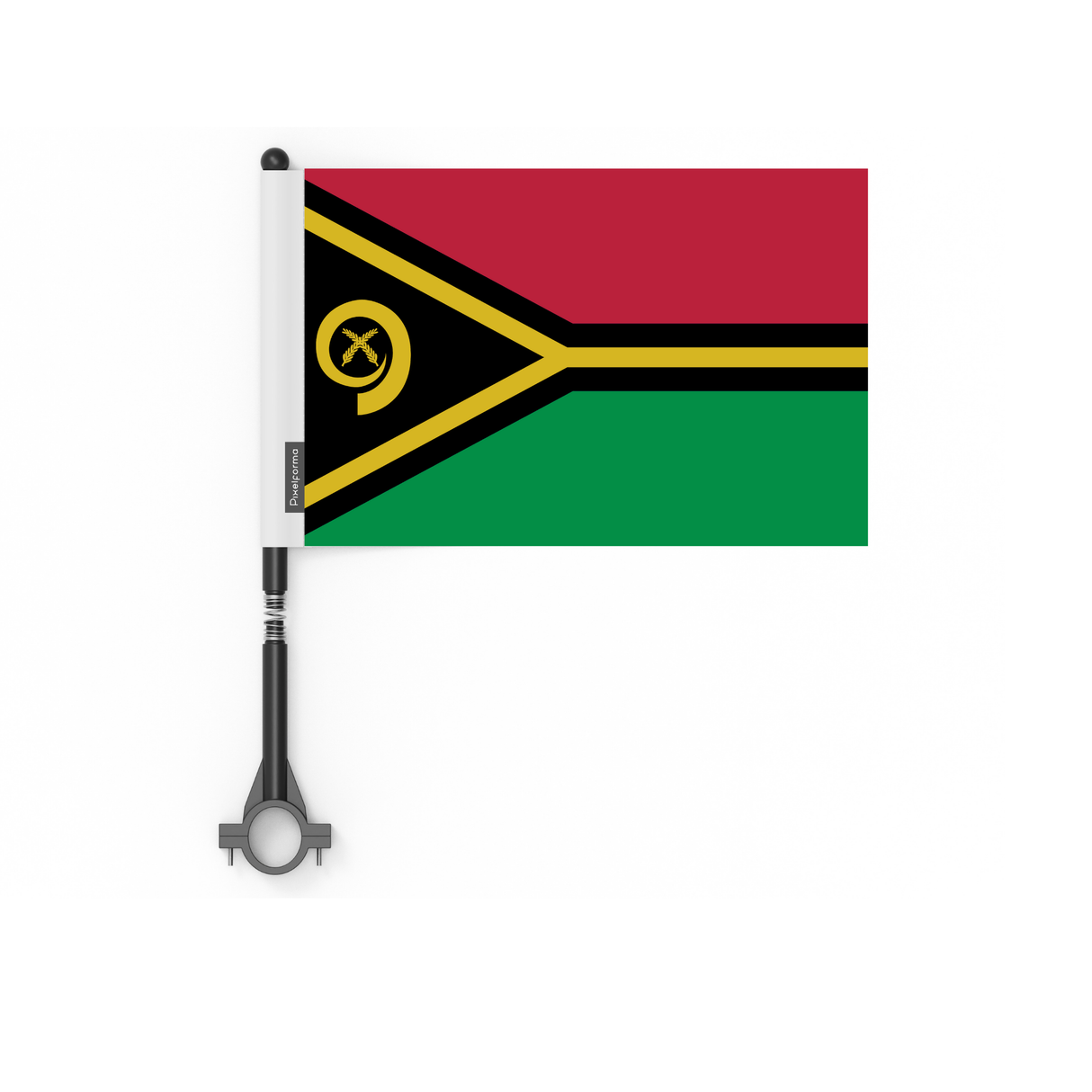 Drapeau de vélo deDrapeau de vélo du Vanuatu en polyester