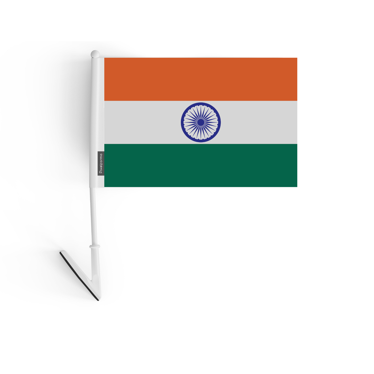 Drapeau adhésif de l'Inde officiel