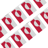 Guirlande Drapeau Groenland en Polyester