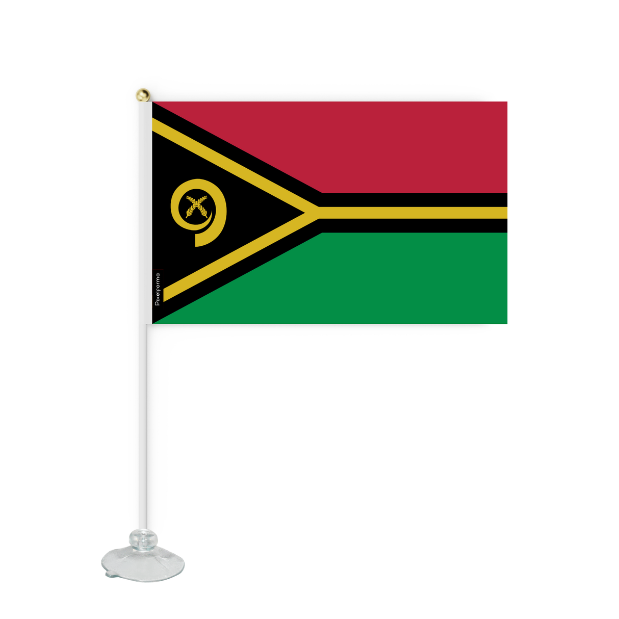 Mini bandera ventosa Bandera de Vanuatu