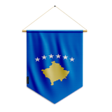 Fanion Drapeau Kosovo en Polyester