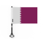 Drapeau de vélo du Qatar en polyester