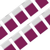 Guirlande Drapeau Qatar en Polyester