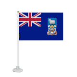 Mini suction cup flag Flag of the Falkland Islands