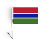 Adhesive flag of Gambia 