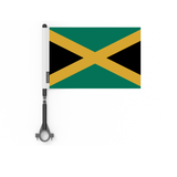 Drapeau de vélo de la Jamaïque en polyester