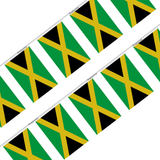 Guirlande Drapeau de Jamaïque en Polyester