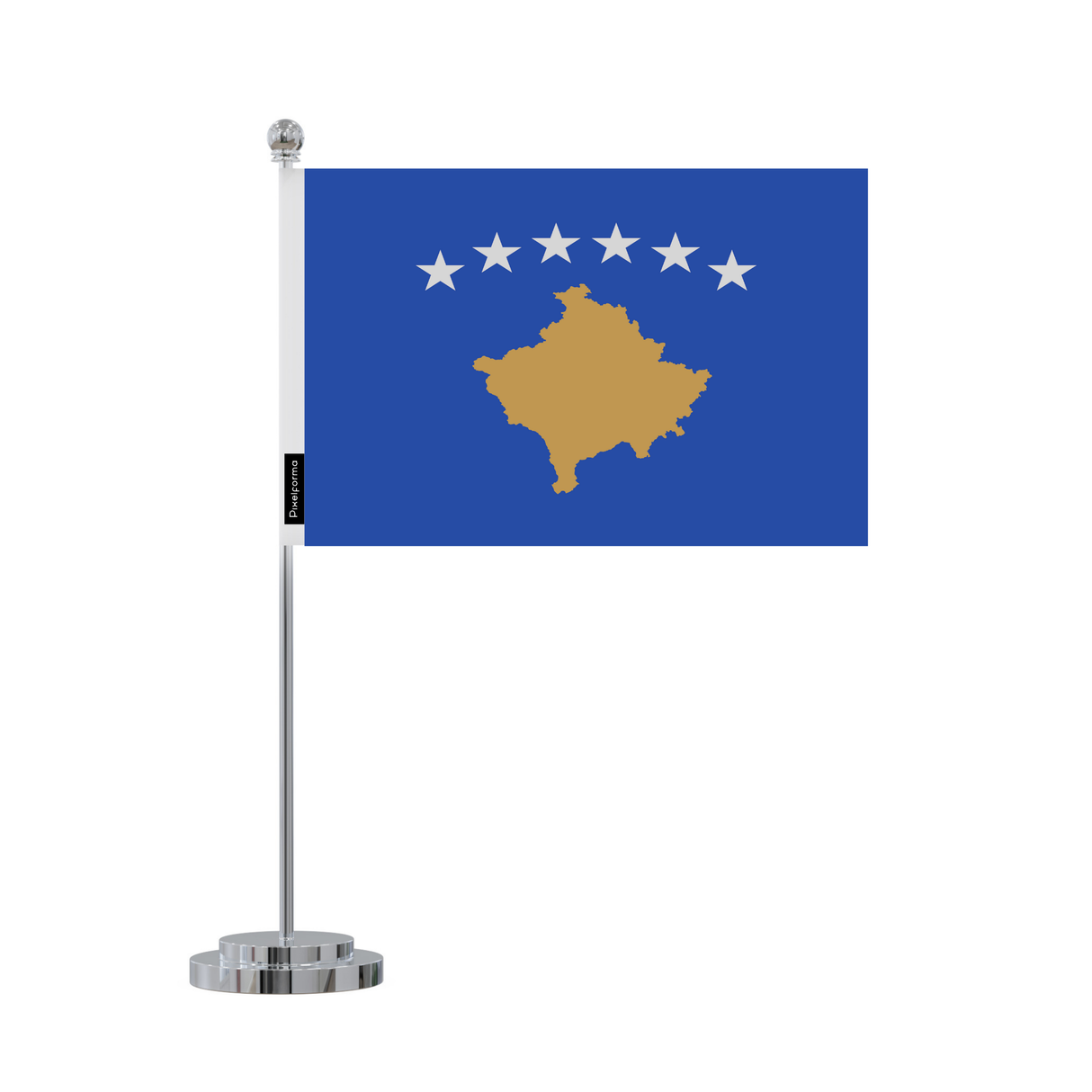 Bandera de la oficina de Kosovo 