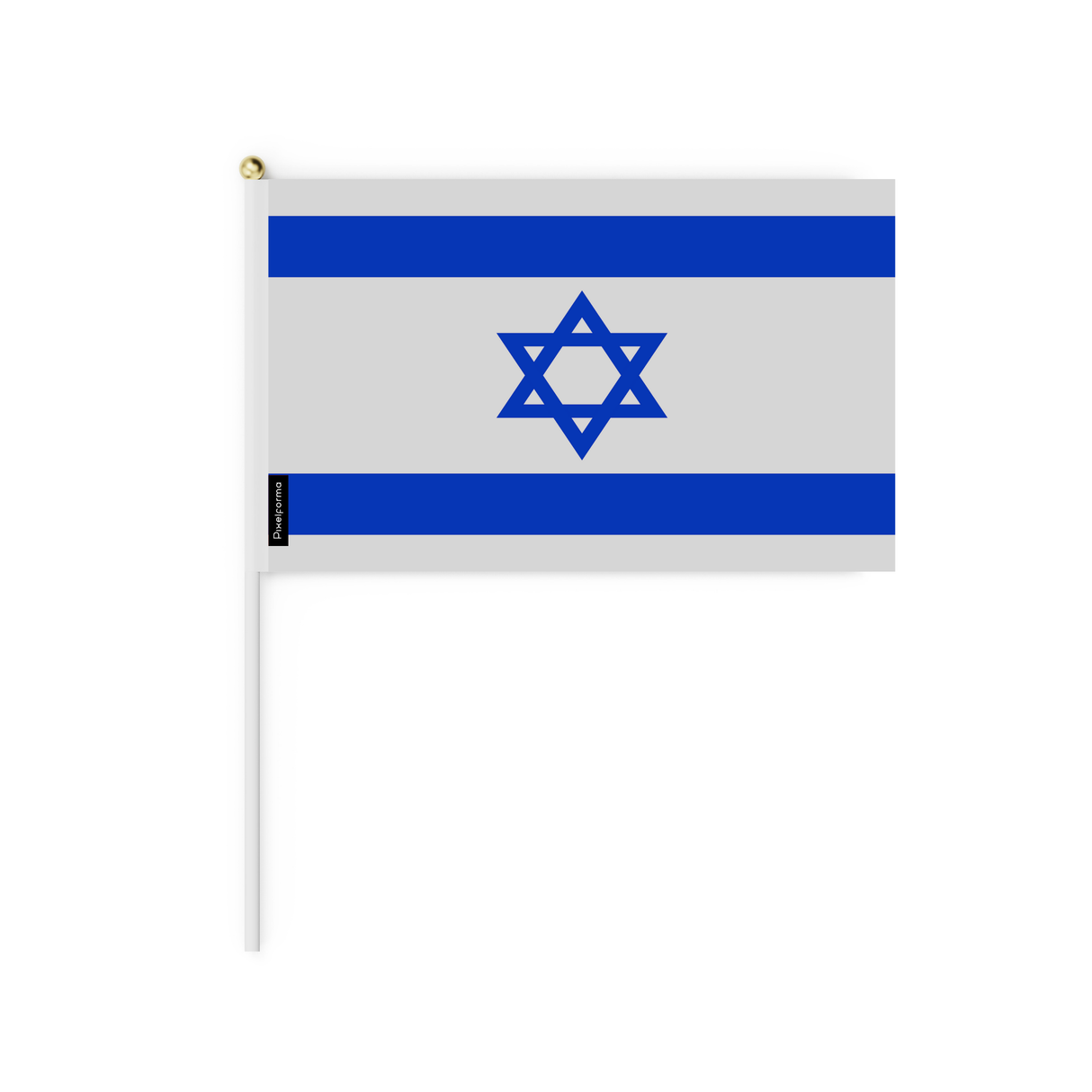 Mini Drapeau d'Israël en plusieurs tailles 100 % polyester